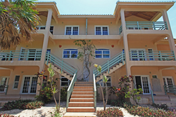 caye ambergris main resort waters buildings bright two